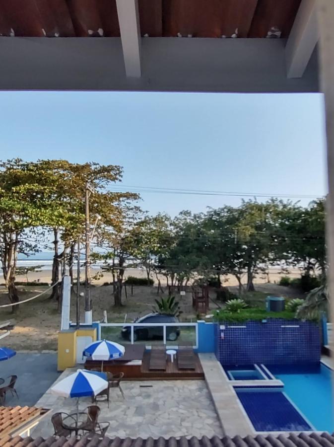 Pousada Vistazul - Piscina Climatizada - Pe Na Areia Bertioga Eksteriør bilde