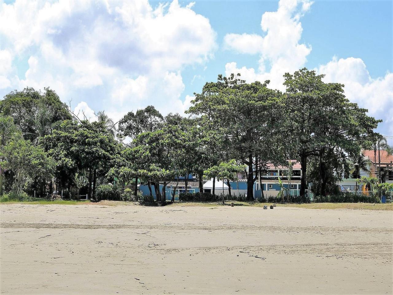 Pousada Vistazul - Piscina Climatizada - Pe Na Areia Bertioga Eksteriør bilde