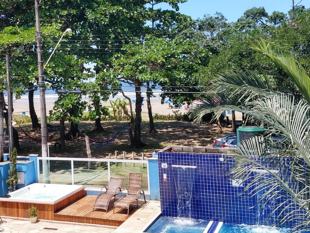 Pousada Vistazul - Piscina Climatizada - Pe Na Areia Bertioga Eksteriør bilde