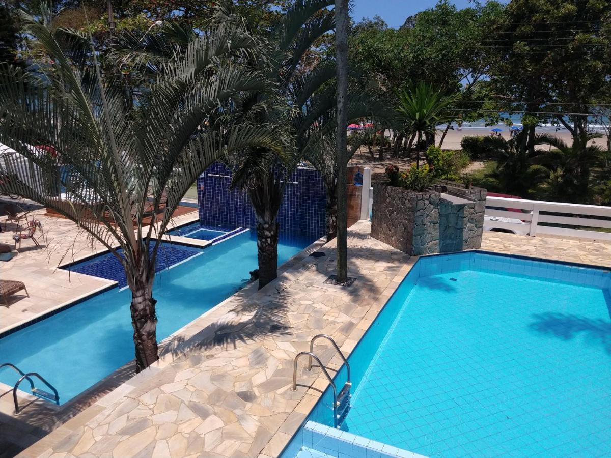 Pousada Vistazul - Piscina Climatizada - Pe Na Areia Bertioga Eksteriør bilde